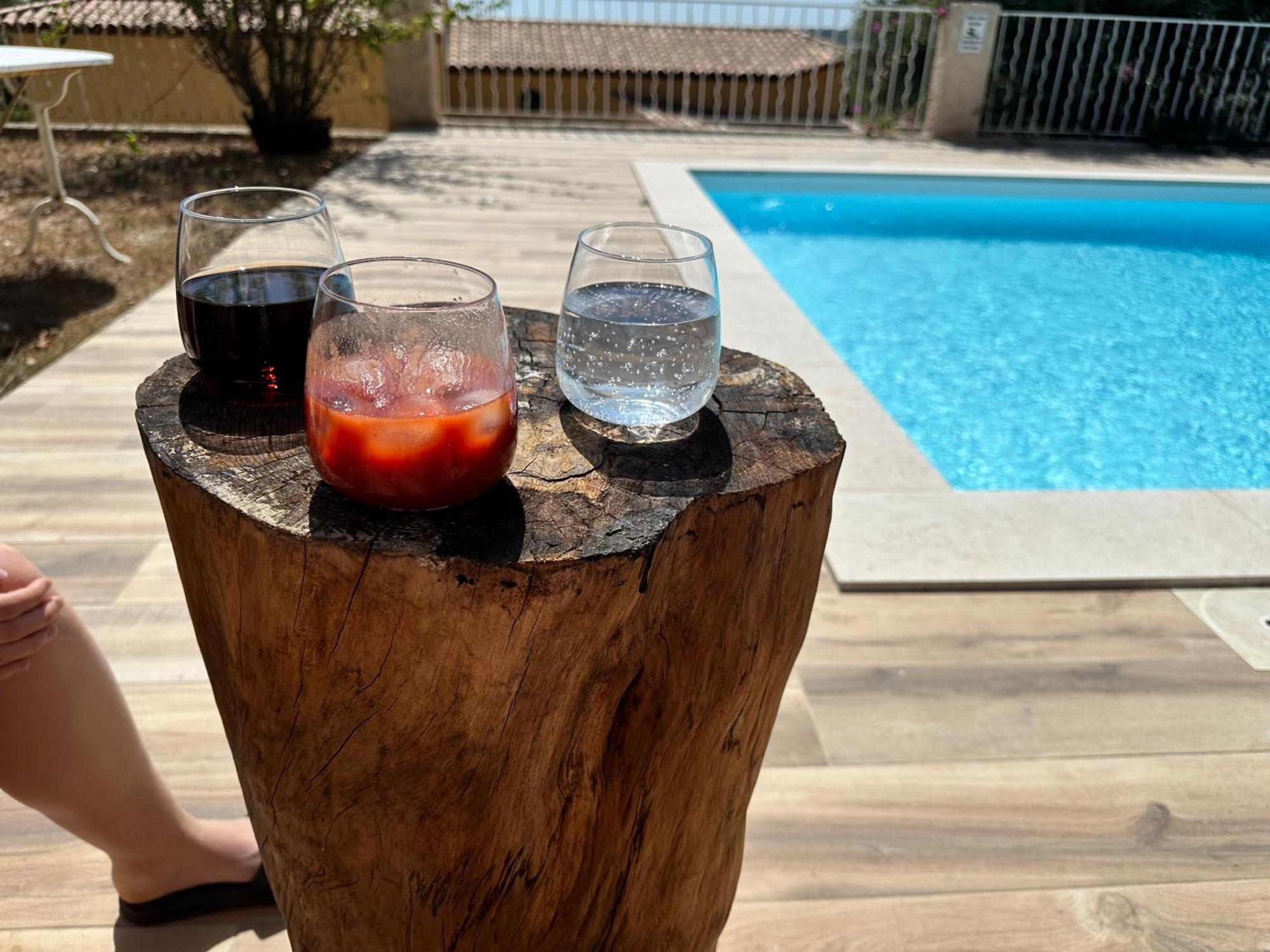 Vila Grande Maison Vue Mer Avec Piscine 15Mn A Pieds De La Plage La Seyne-sur-Mer Exteriér fotografie